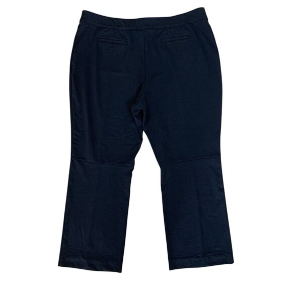 Summersalt Black Stretch Work Pants 22 Eco Viscose Comfort Straight Leg Chic - Picture 3 of 5